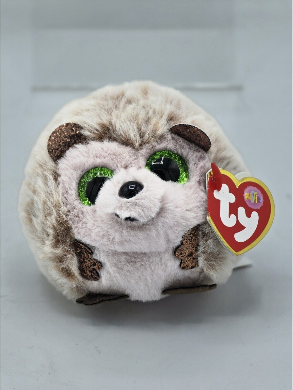 New! 2022 TY Puffies (Beanie Balls) Plush - HAZEL the Hedgehog (4 Inch) MWMTs